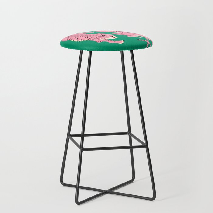 The Chase: Pink Tiger Edition Stool Gallery Image 1