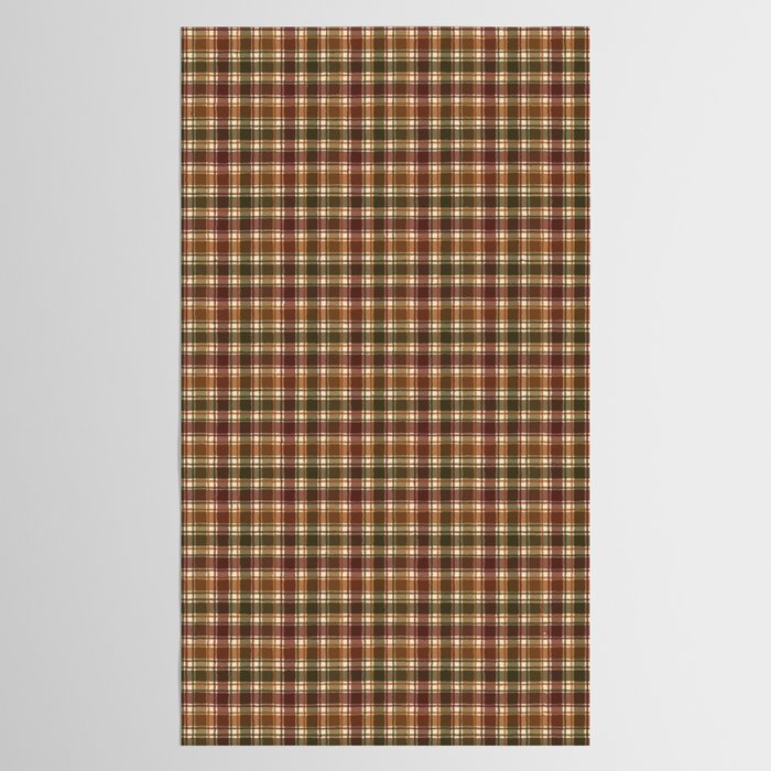 Cozy Vintage Plaid Tablecloth Gallery Image 2