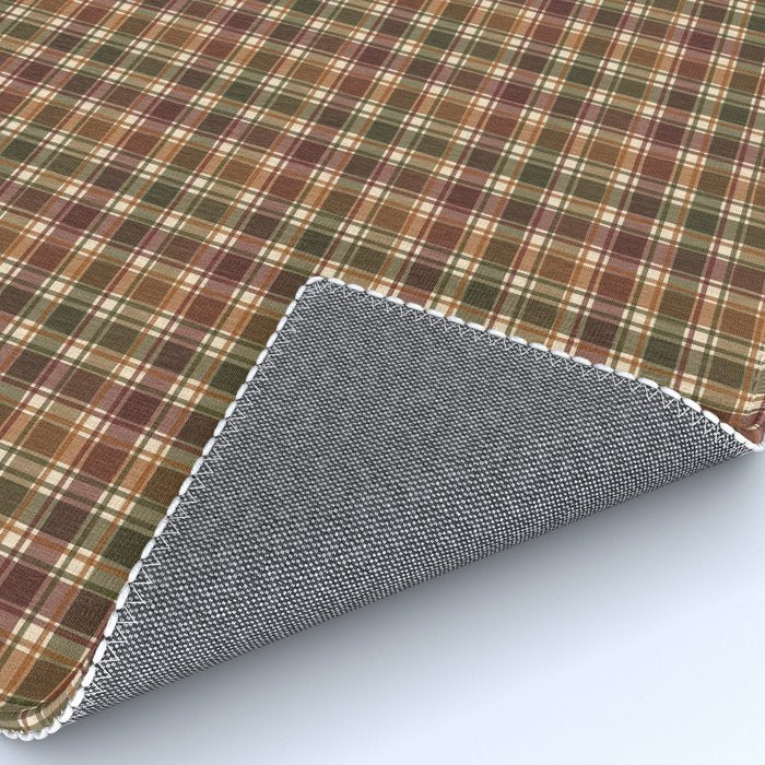 Cozy Vintage Plaid Rug Gallery Image 4