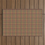 Cozy Vintage Plaid Outdoor Rug Gallery Image 1