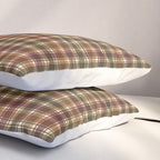 Cozy Vintage Plaid Pillow Sham Gallery Image 3