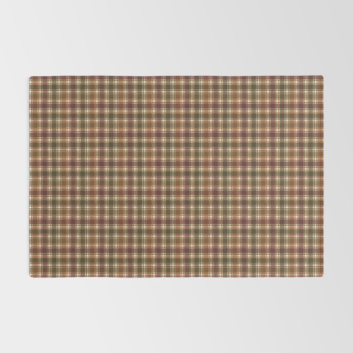Cozy Vintage Plaid Rug Gallery Image 2