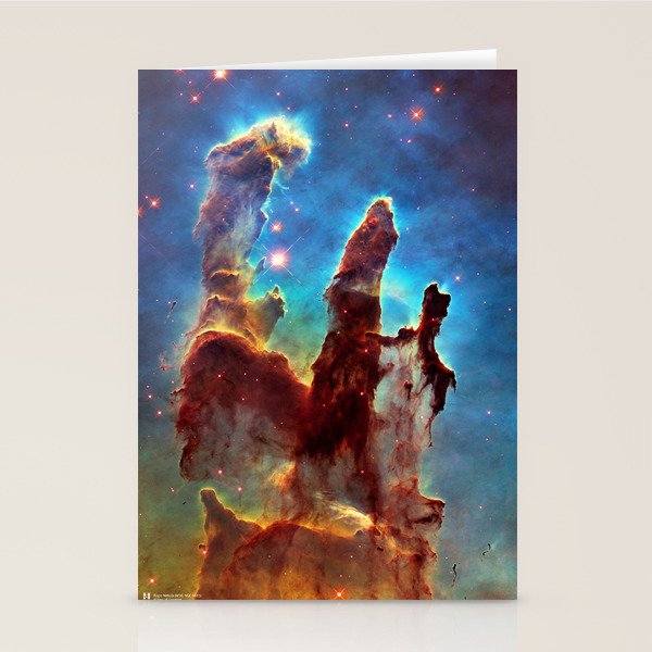 Hubble Telescope: Pillars of Creation Stationery Card Gallery Image 2