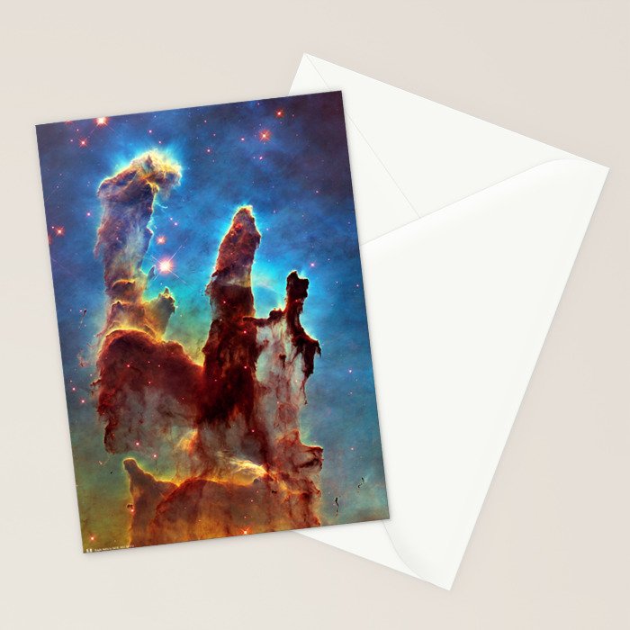 Hubble Telescope: Pillars of Creation Stationery Card Gallery Image 2