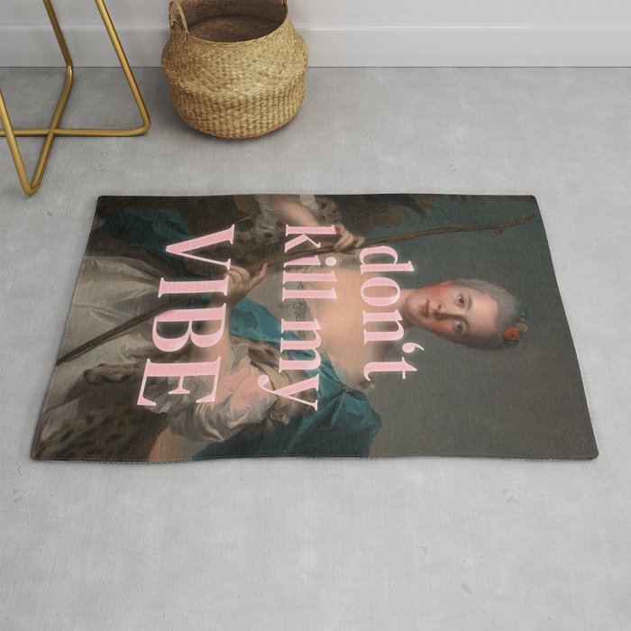 Don't Kill My Vibe Rug Gallery Image 1
