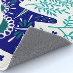 Swedish Dala Horses - Navy & Blue Palette Rug Gallery Image 4