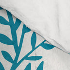 Swedish Dala Horses - Navy & Blue Palette Comforter Gallery Image 4