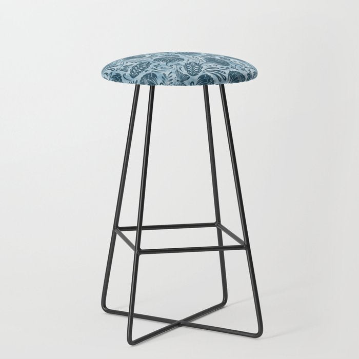 Arabella - Washed Indigo Stool Gallery Image 1