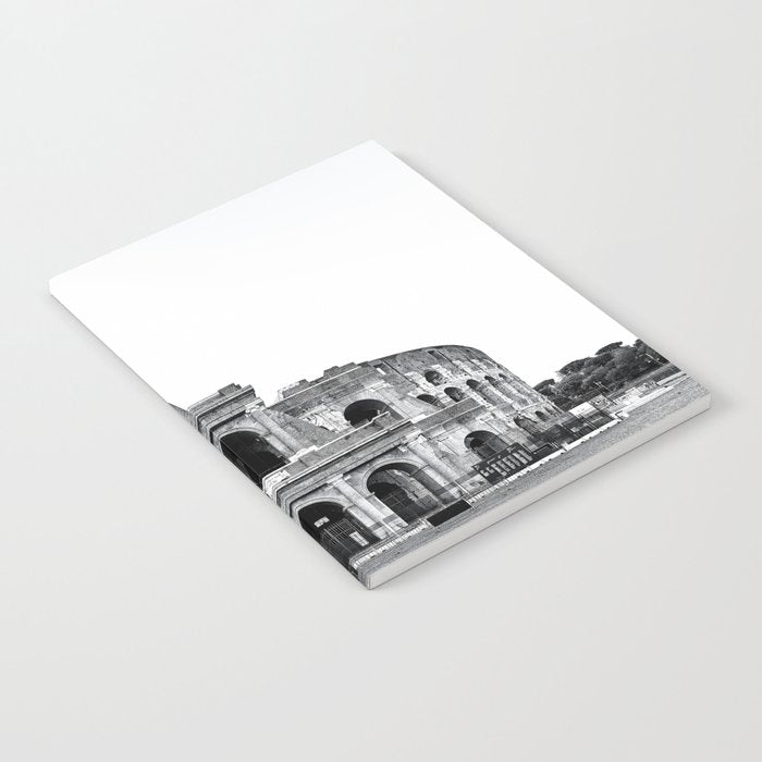 Colosseum Rome Black and White Notebook Gallery Image 2