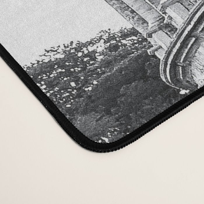 Colosseum Rome Black and White Desk Mat Gallery Image 4