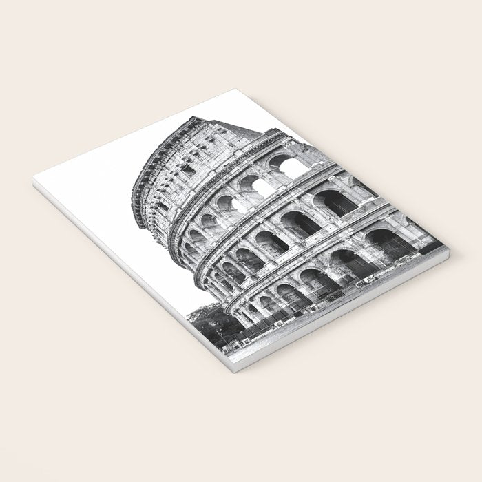 Colosseum Rome Black and White Notebook Gallery Image 3