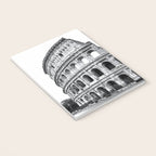 Colosseum Rome Black and White Notebook Gallery Image 3