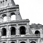 Colosseum Rome Black and White Coffee Mug Gallery Image 2