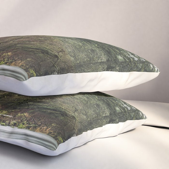 Pacific Northwest Forest River - 24/365 Pillow Sham Gallery Image 3