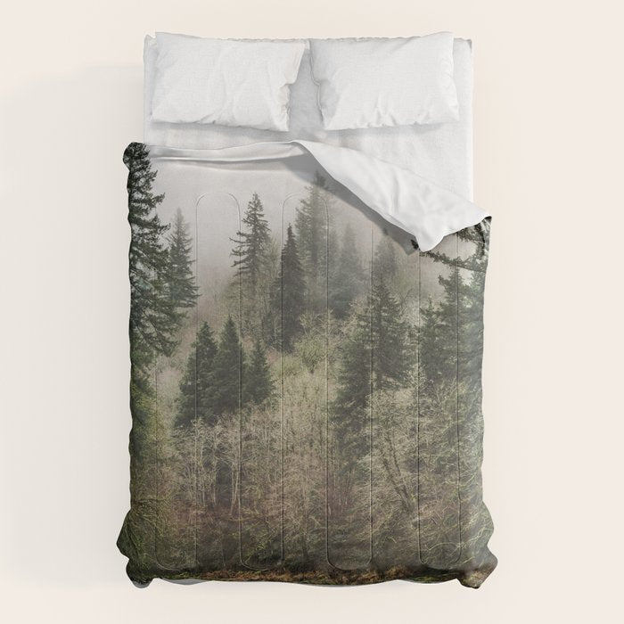 Pacific Northwest Forest River - 24/365 Comforter Gallery Image 6
