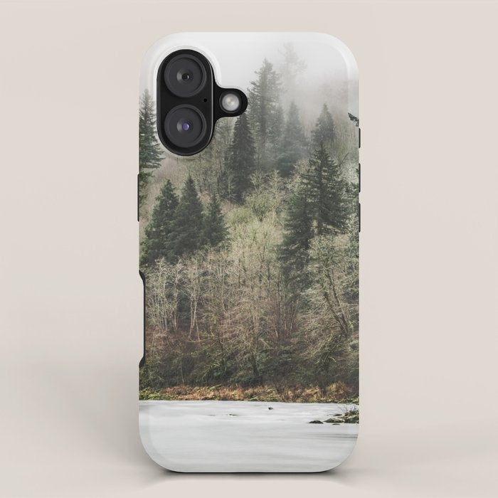 Pacific Northwest Forest River - 24/365 iPhone Case Gallery Image 1