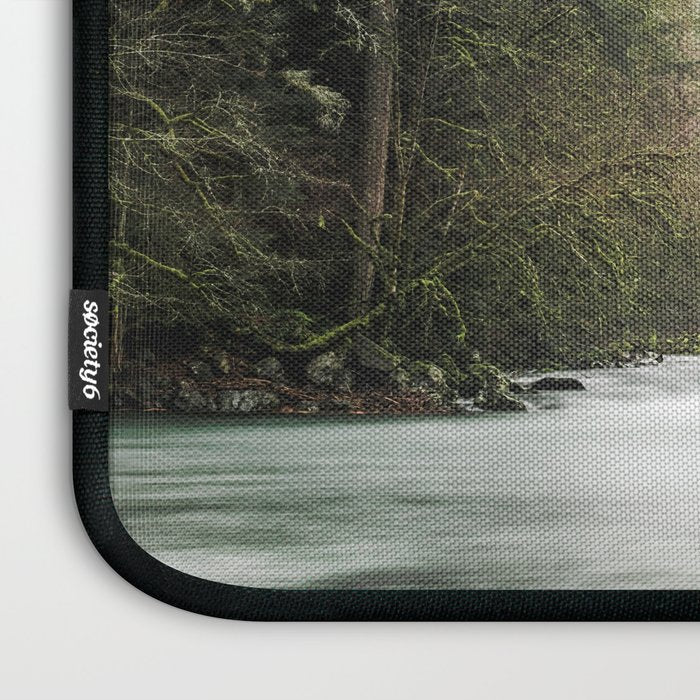 Pacific Northwest Forest River - 24/365 Laptop Sleeve Gallery Image 3
