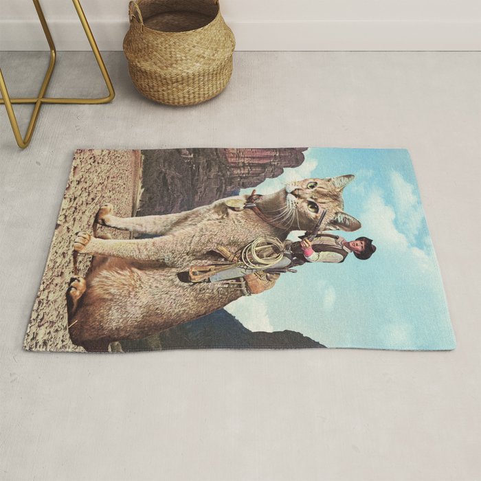 Cat Lone Ranger Rug Gallery Image 1