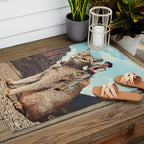 Cat Lone Ranger Outdoor Rug Gallery Image 2