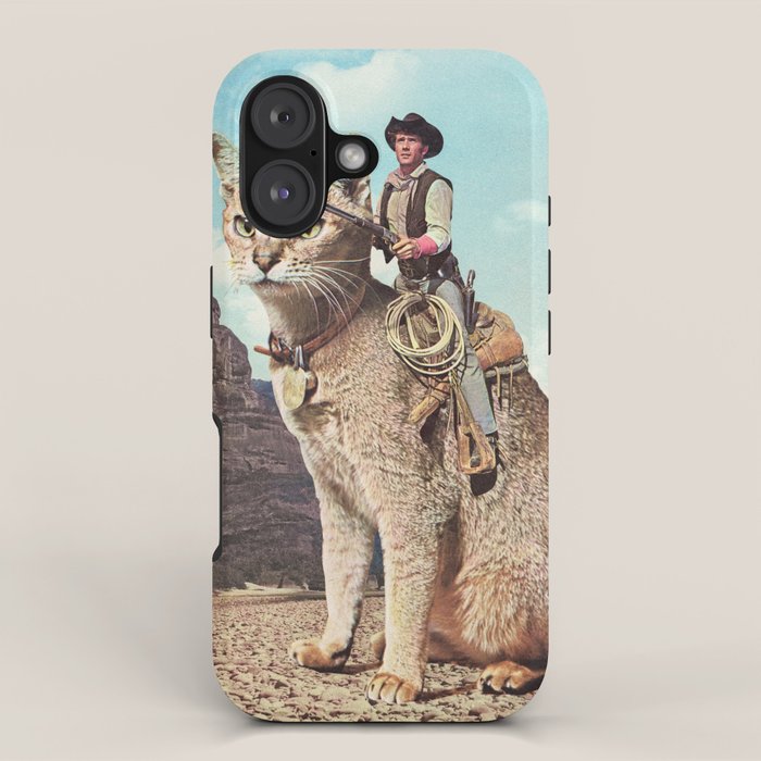 Cat Lone Ranger iPhone Case Gallery Image 1