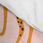 Leopard jaguar pink memphis pattern Comforter Gallery Image 4