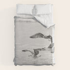 Seagulls Beach Ocean Duvet Cover Gallery Image 6