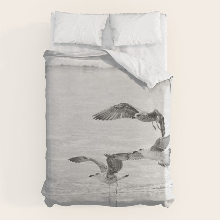 Seagulls Beach Ocean Duvet Cover Gallery Image 6