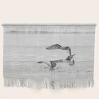 Seagulls Beach Ocean Wall Hanging Gallery Image 1