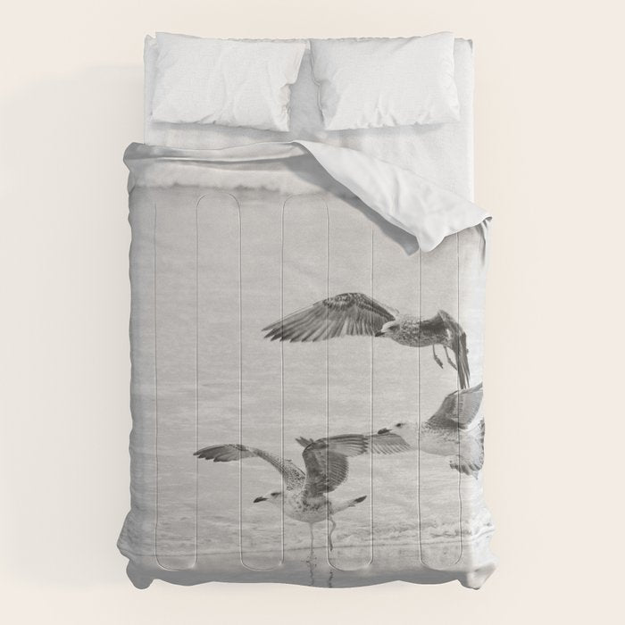 Seagulls Beach Ocean Comforter Gallery Image 6