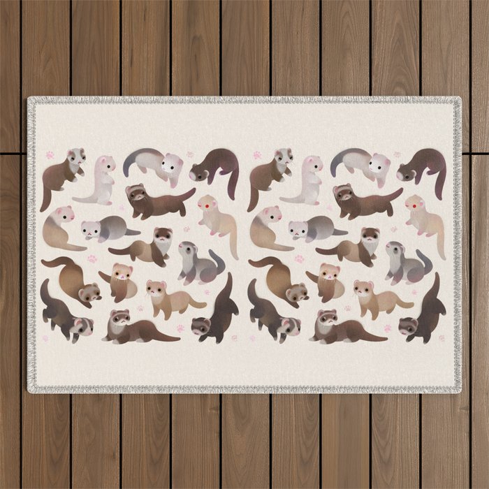 Ferret Outdoor Rug Gallery Image 1