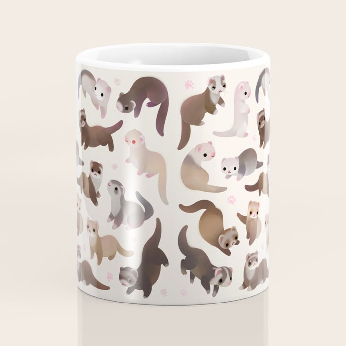 Ferret Coffee Mug Gallery Image 4