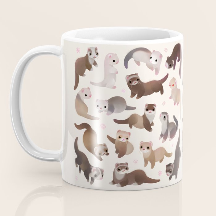 Ferret Coffee Mug Gallery Image 3