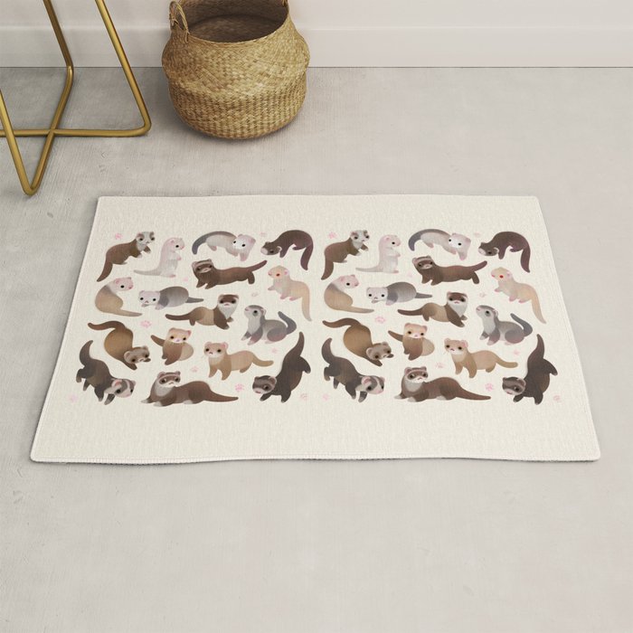 Ferret Rug Gallery Image 1