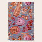 Garden Vegetables & Fresh Fruit in Grey & Rust Cutting Board Gallery Image 1