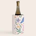 Playful Dolphin and Coral Reef Wine Chiller Gallery Image 2