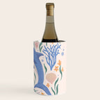 Playful Dolphin and Coral Reef Wine Chiller Gallery Image 3