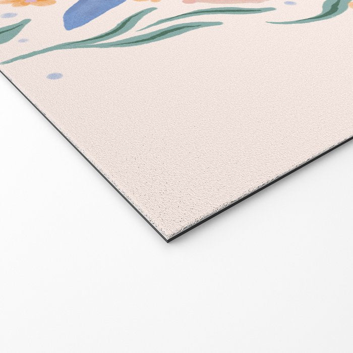 Playful Dolphin and Coral Reef Welcome Mat Gallery Image 2