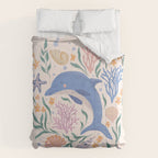 Playful Dolphin and Coral Reef Comforter Gallery Image 6