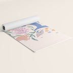 Playful Dolphin and Coral Reef Yoga Mat Gallery Image 2
