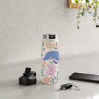 Playful Dolphin and Coral Reef Water Bottle Gallery Image 4
