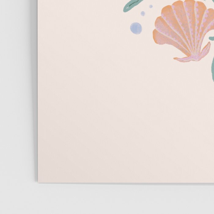 Playful Dolphin and Coral Reef Poster Gallery Image 3