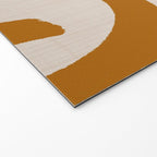 Retro Terra Scribbles - Abstract Mid Century Brush Welcome Mat Gallery Image 2