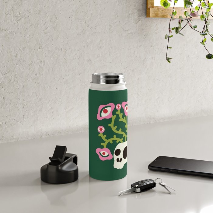 Spooky Flower Ideas Water Bottle Gallery Image 4