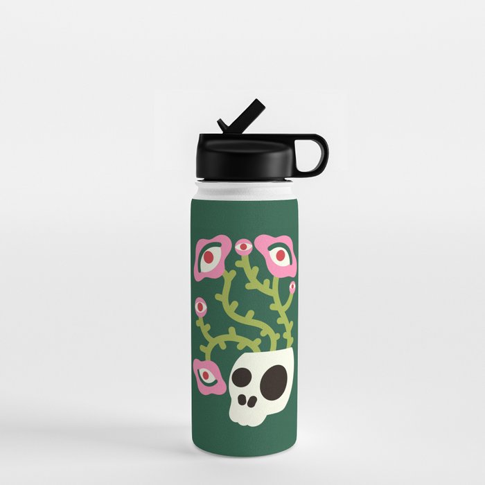 Spooky Flower Ideas Water Bottle Gallery Image 1