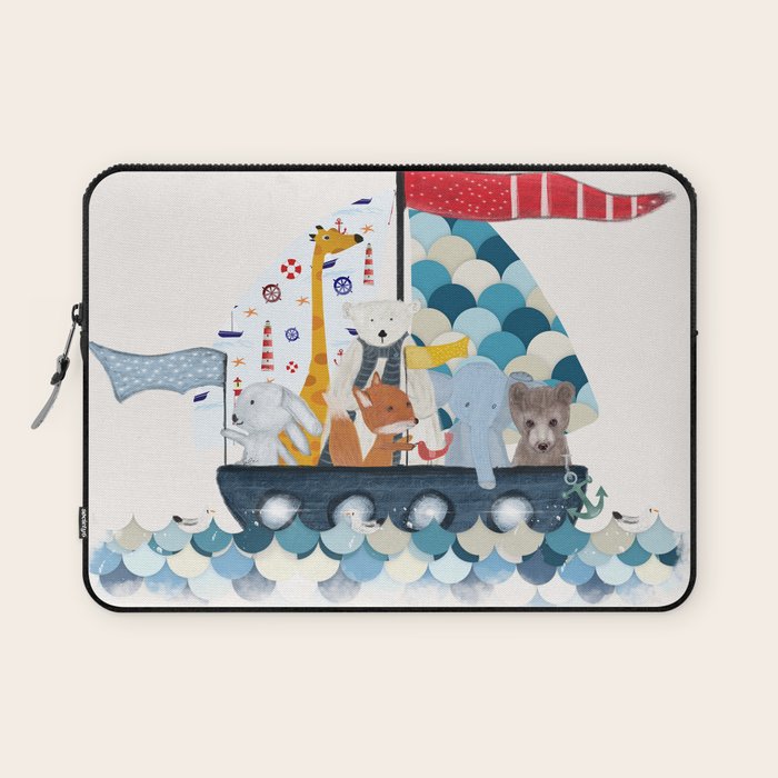 little sailers Laptop Sleeve Gallery Image 1