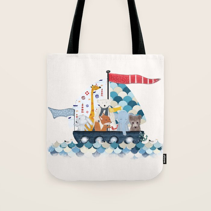 little sailers Tote Bag Gallery Image 1