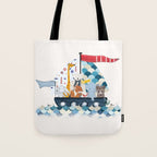 little sailers Tote Bag Gallery Image 1