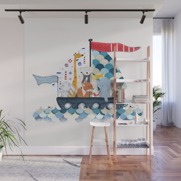 little sailers Wall Mural Gallery Image 1