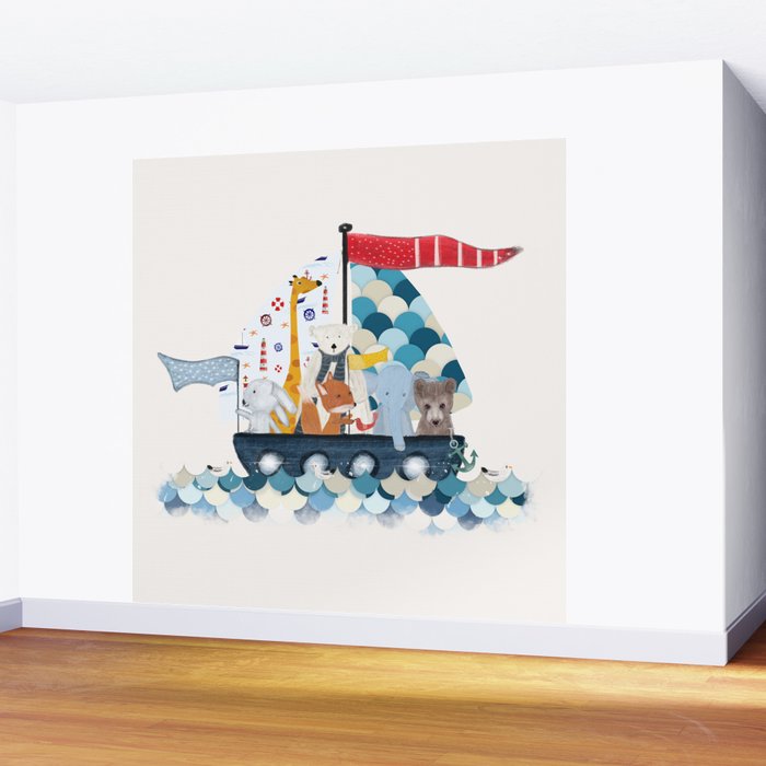 little sailers Wall Mural Gallery Image 2