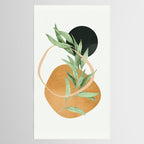 Tropical Leaf- Abstract Art 41 Tablecloth Gallery Image 2